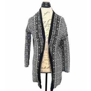 Old Navy Cardigan Size XS Sweater Aztec Open Front Southwestern Tribal Bohemian